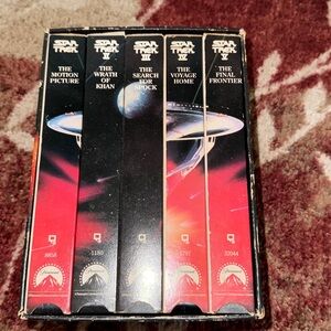Star Trek 25th Anniversary VHS Collectors Set- Vintage